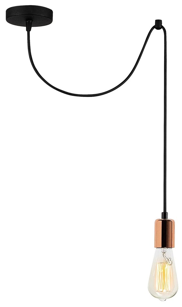 Candeeiro Suspenso Kabluni – Cobre – 51 x 6 cm
