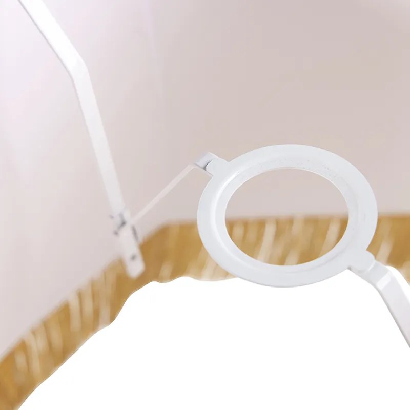 Abajur de Seda Dourado 45 cm - Granny