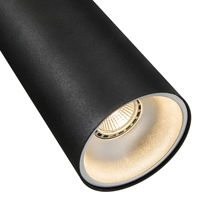 Candeeiro Suspenso de Design Preto GU10 50mm - Tubo Design,Moderno