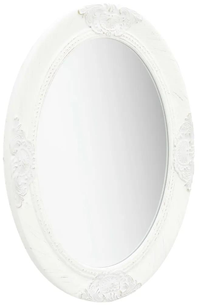 Espelho de parede estilo barroco 50x70 cm branco