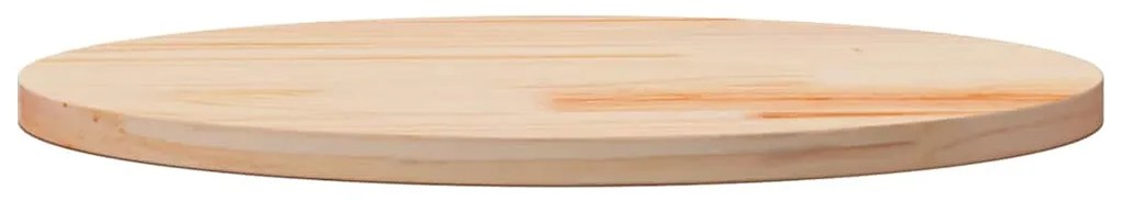 Tampo de mesa pinho maciço Ø70x2,5 cm
