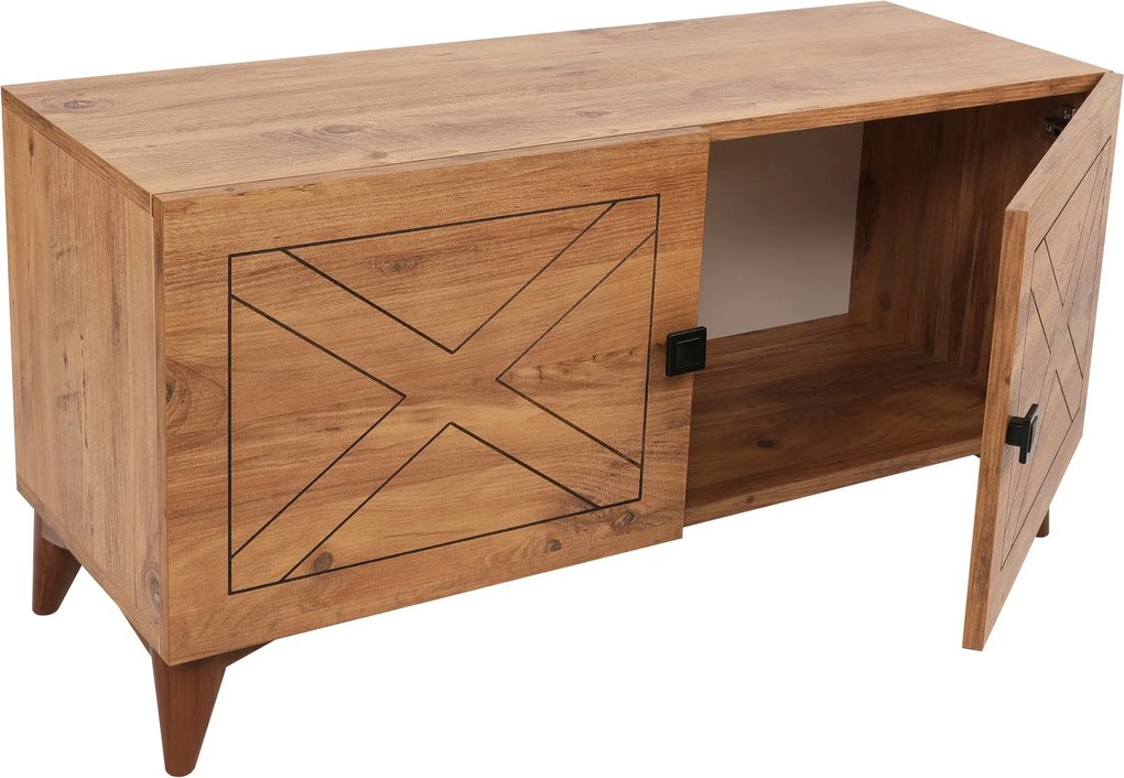Móvel TV Roza – Pine – 100 cm x 53,5 cm x 35 cm