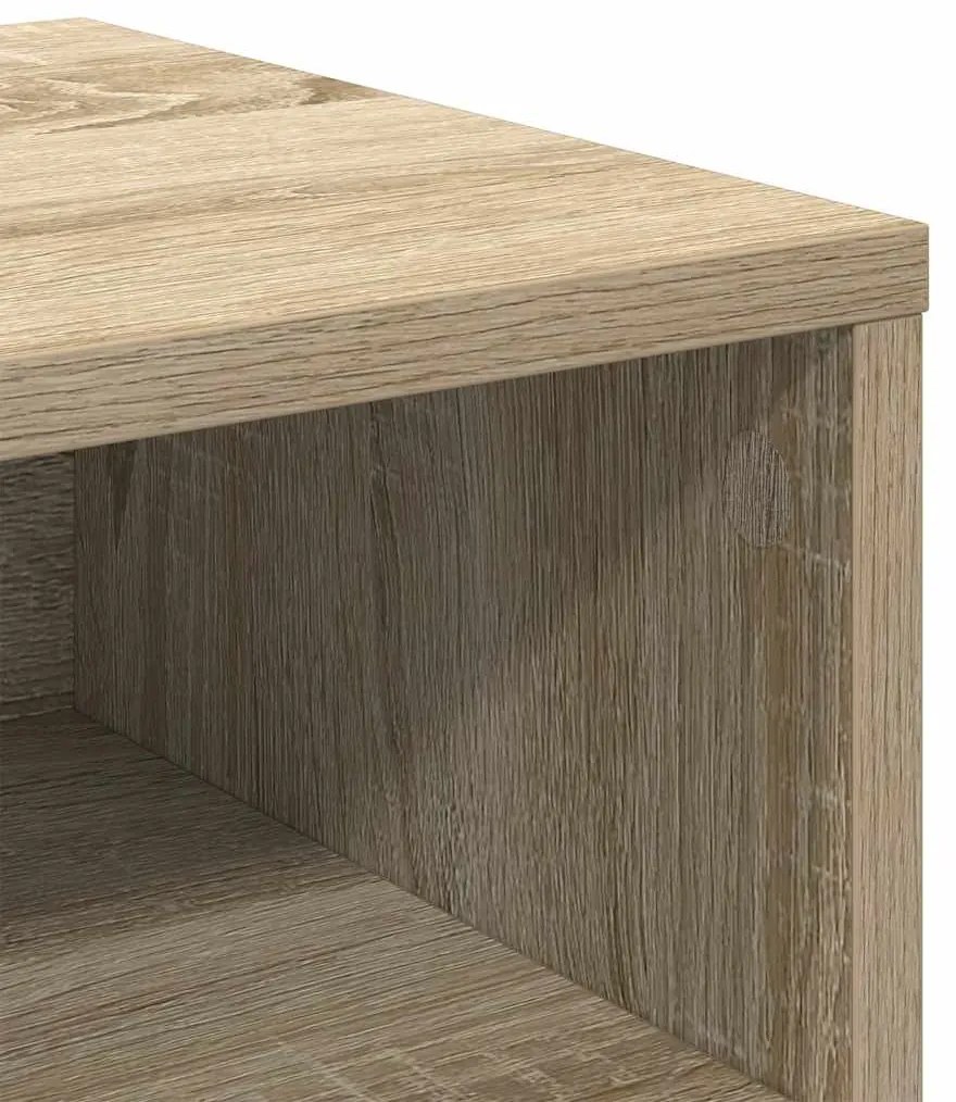 Mesa-de-cabeceira 40x30x30 cm contraplacado carvalho sonoma