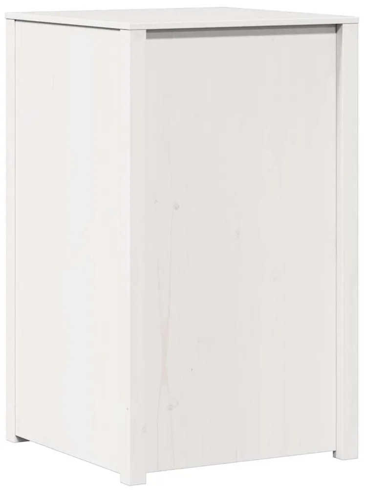 Armário de Cozinha Externo Branco 55x55x92 cm Madeira de Pinho Sólido