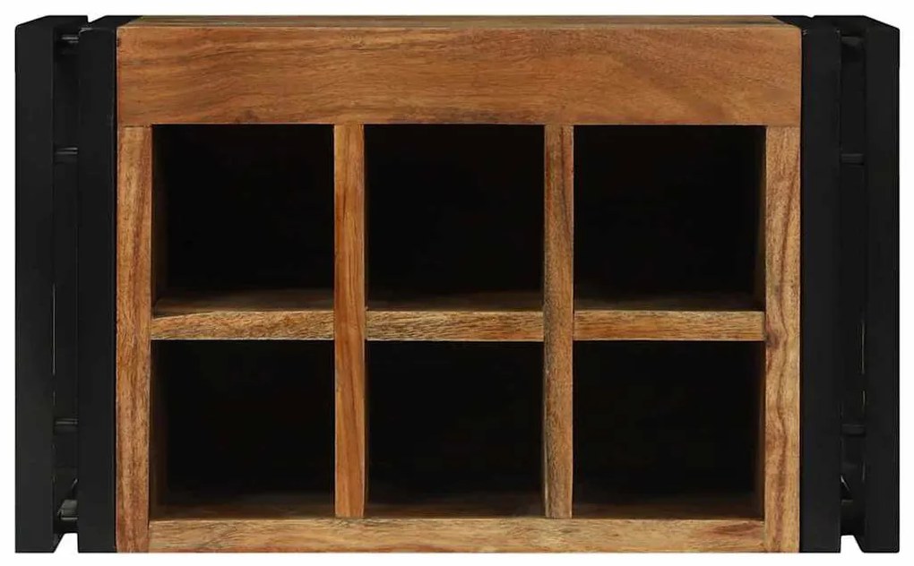 Aparador de Vinho 46x35x27.5 cm de Madeira de Acácia Sólida