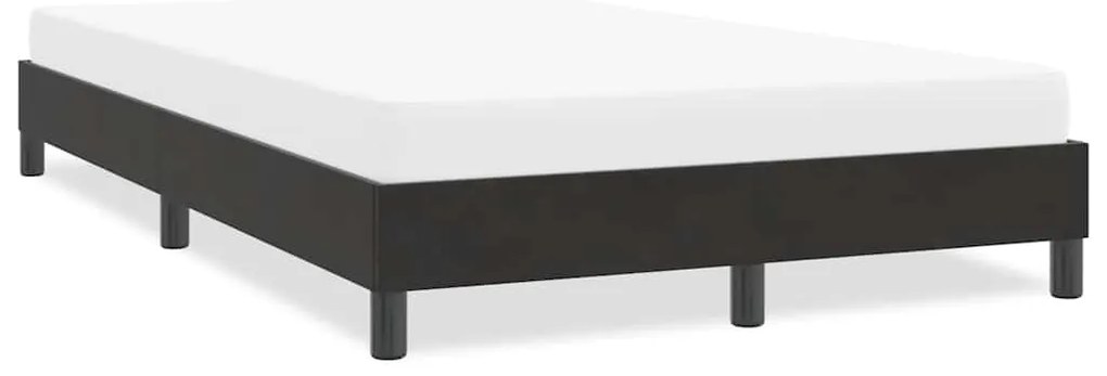 vidaXL Estrutura de cama sem colchão 120x210 cm veludo preto