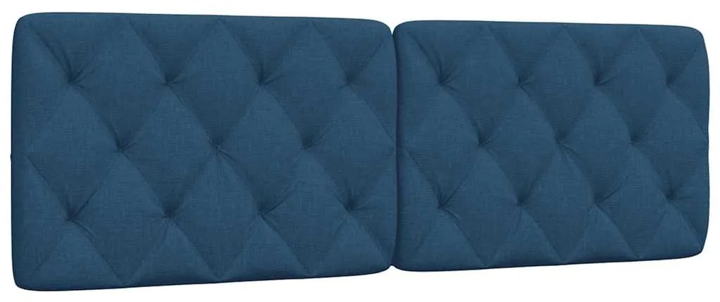 Almofadão de cabeceira 160 cm tecido azul
