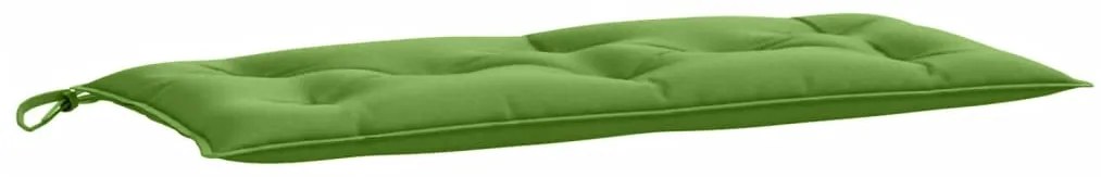 Almofadões banco jardim 2pcs 100x50x7cm mesclado tecido verde