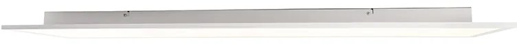 Candeeiro de teto moderno em aço 120 cm com LED regulável em 4 níveis - Liv Moderno