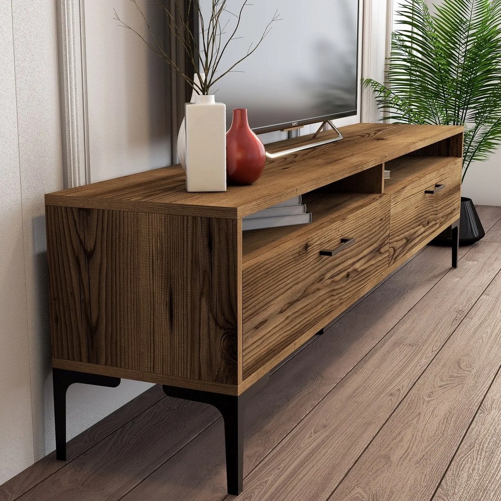 Unidade TV Istanbul – Nogueira – 180 x 35 x 47 cm