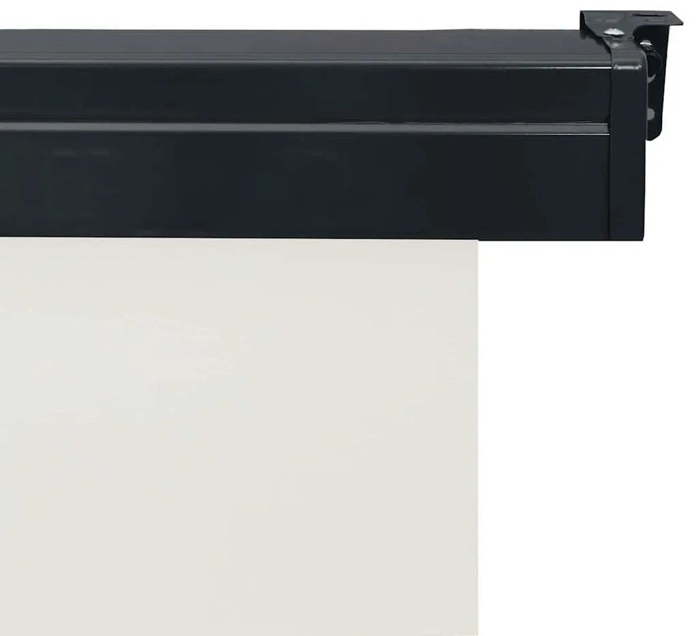 Toldo lateral para varanda 145x250 cm cor creme