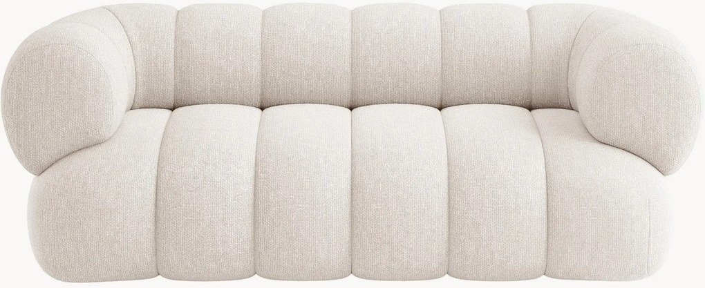 Sofá em chenille Koge (2 lugares), L 180 cm