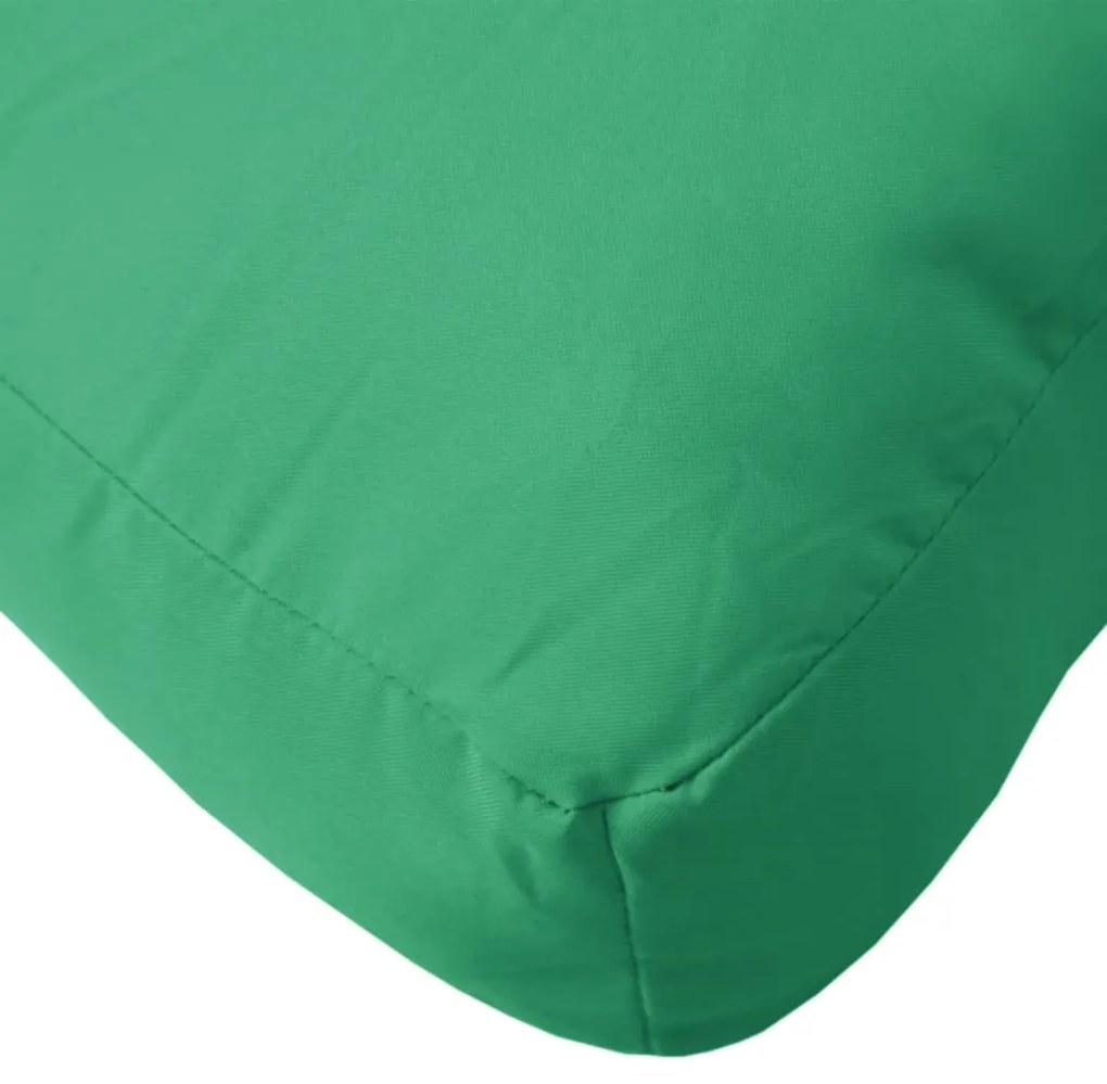 Almofadão para paletes tecido verde