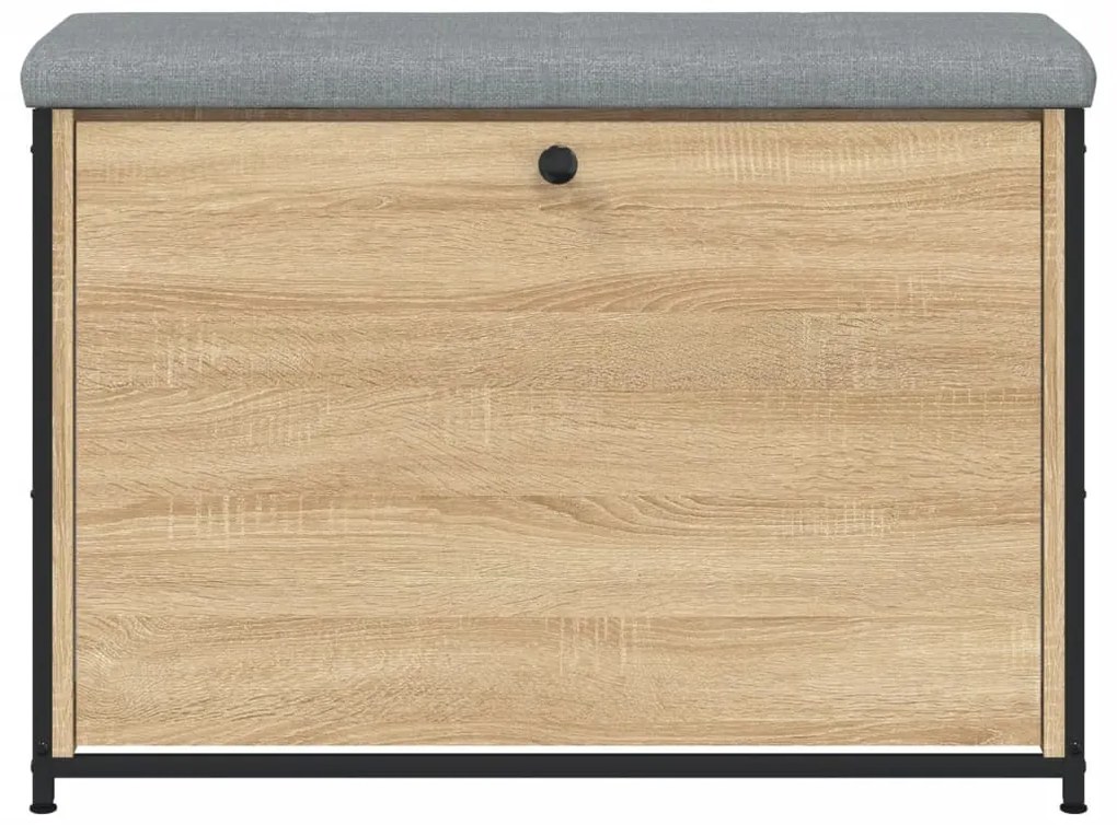 Banco sapateira c/ gaveta articulada 82x32x56cm carvalho sonoma