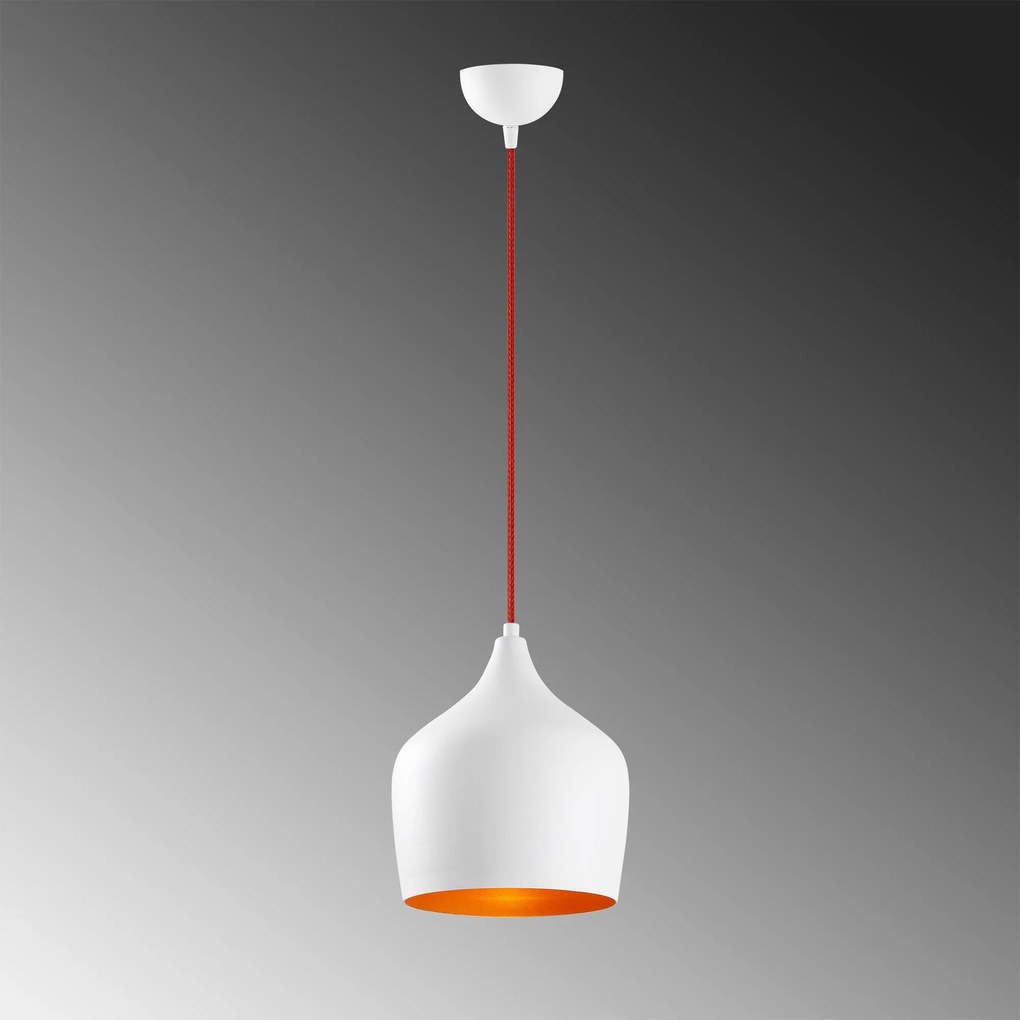 Chandelier Dodo – Branco – 22 x 22 cm