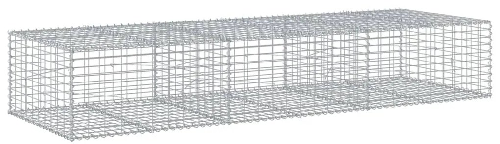 Cesto gabião com cobertura 300x100x50 cm ferro galvanizado