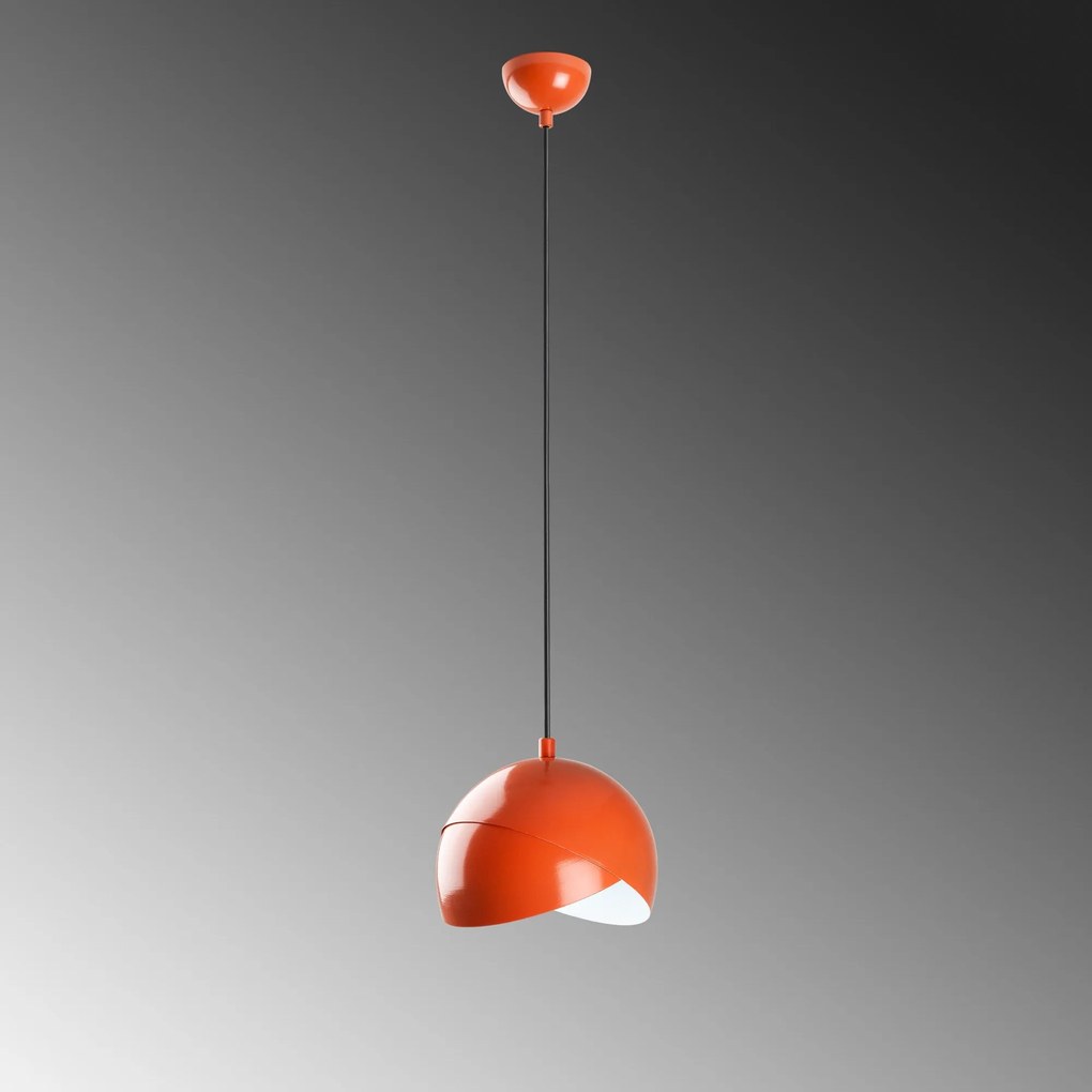 Candeeiro de Teto Pacman – Laranja – Ø20 h:15 cm