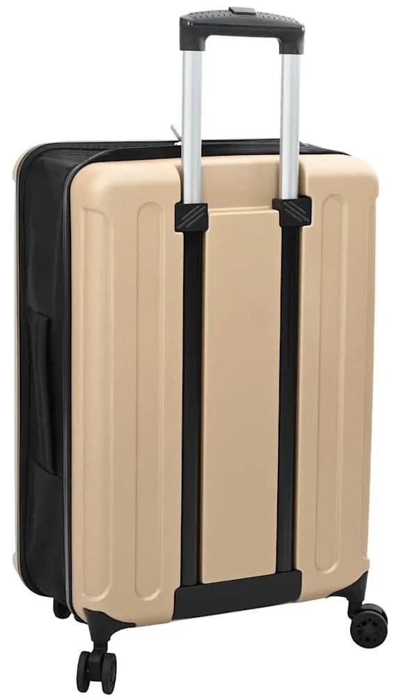 Mala Dobrável Casco Duro 24" Champagne 43x27x66 cm ABS