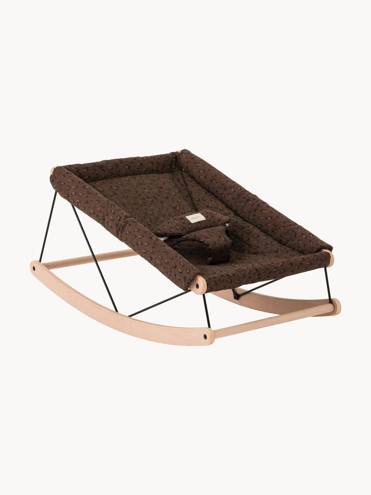 Beech Wood Baby Bouncer Growing Green