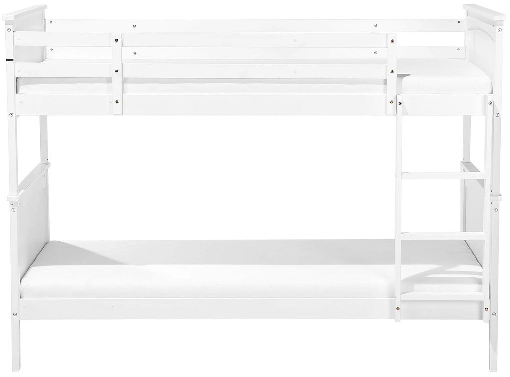 Beliche em madeira de pinho branco 90 x 200 cm RADON Beliani