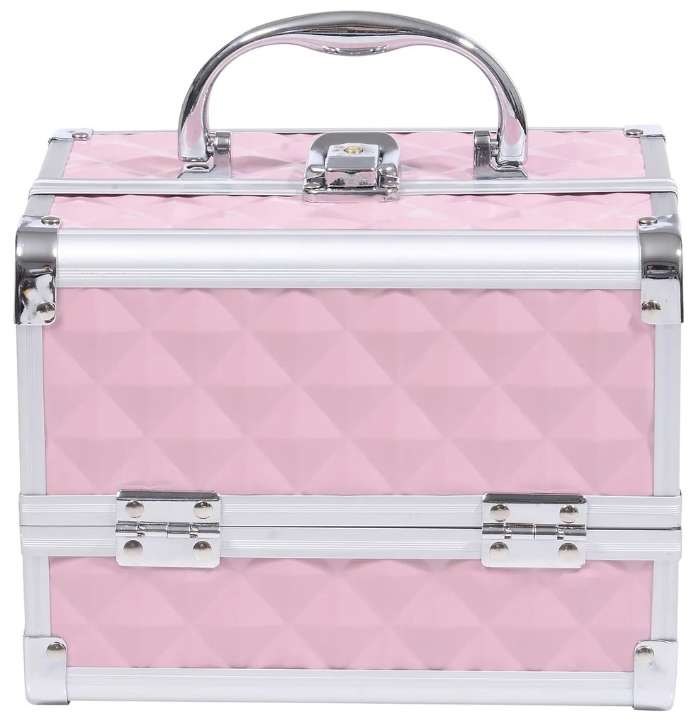 Mala para Maquilhagem Organizador Cosméticos Profissional 20x15x15cm