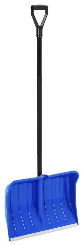 Pá de neve 147 cm metal azul