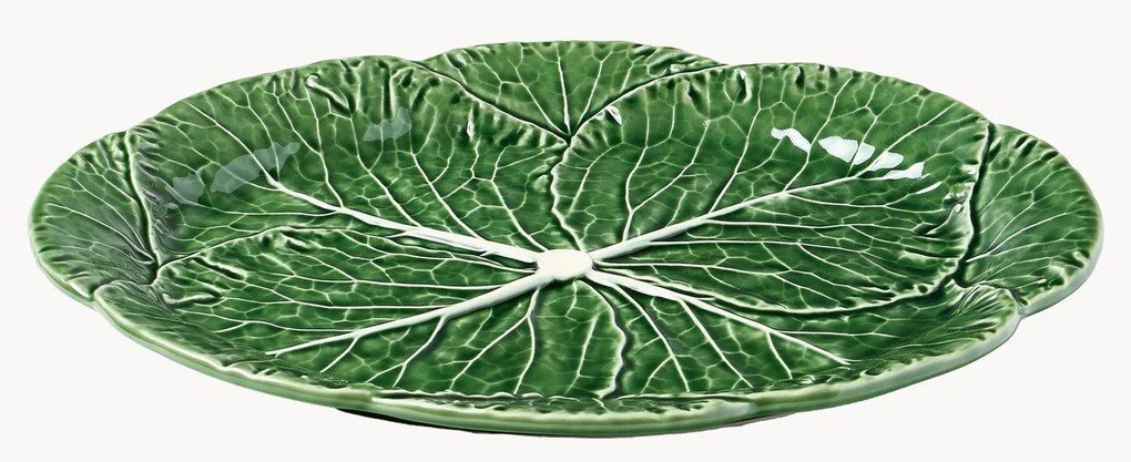 Travessa oval pintada à mão Cabbage