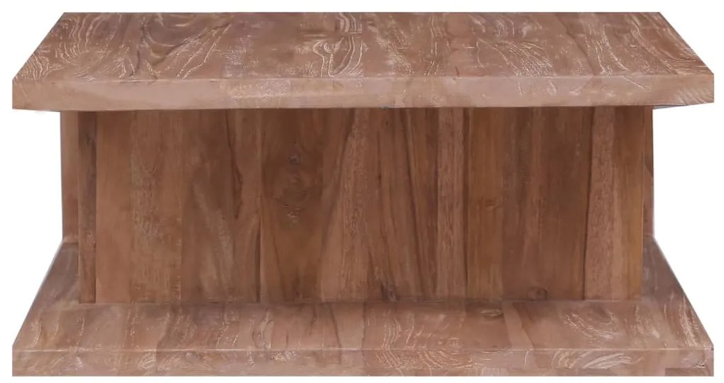Mesa de centro 70x70x30 cm madeira de teca maciça