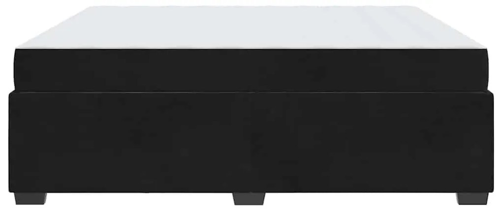 Estrutura da Cama Outros Preto 180 x 200 cm Veludo