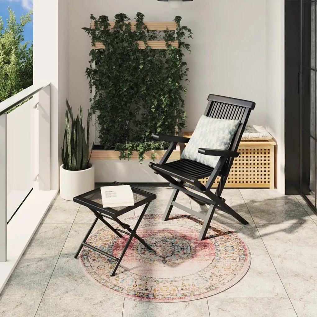 vidaXL Tapete de interior e exterior design vintage ARBIZU Ø 120 cm