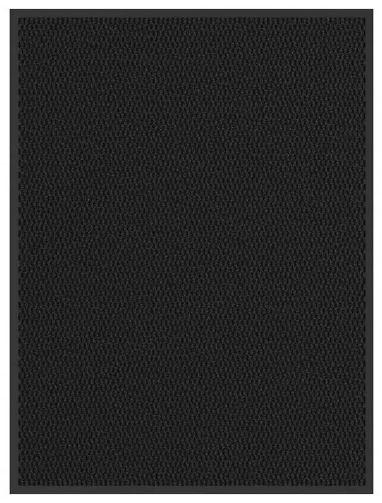 vidaXL Capacho 90x120 cm preto