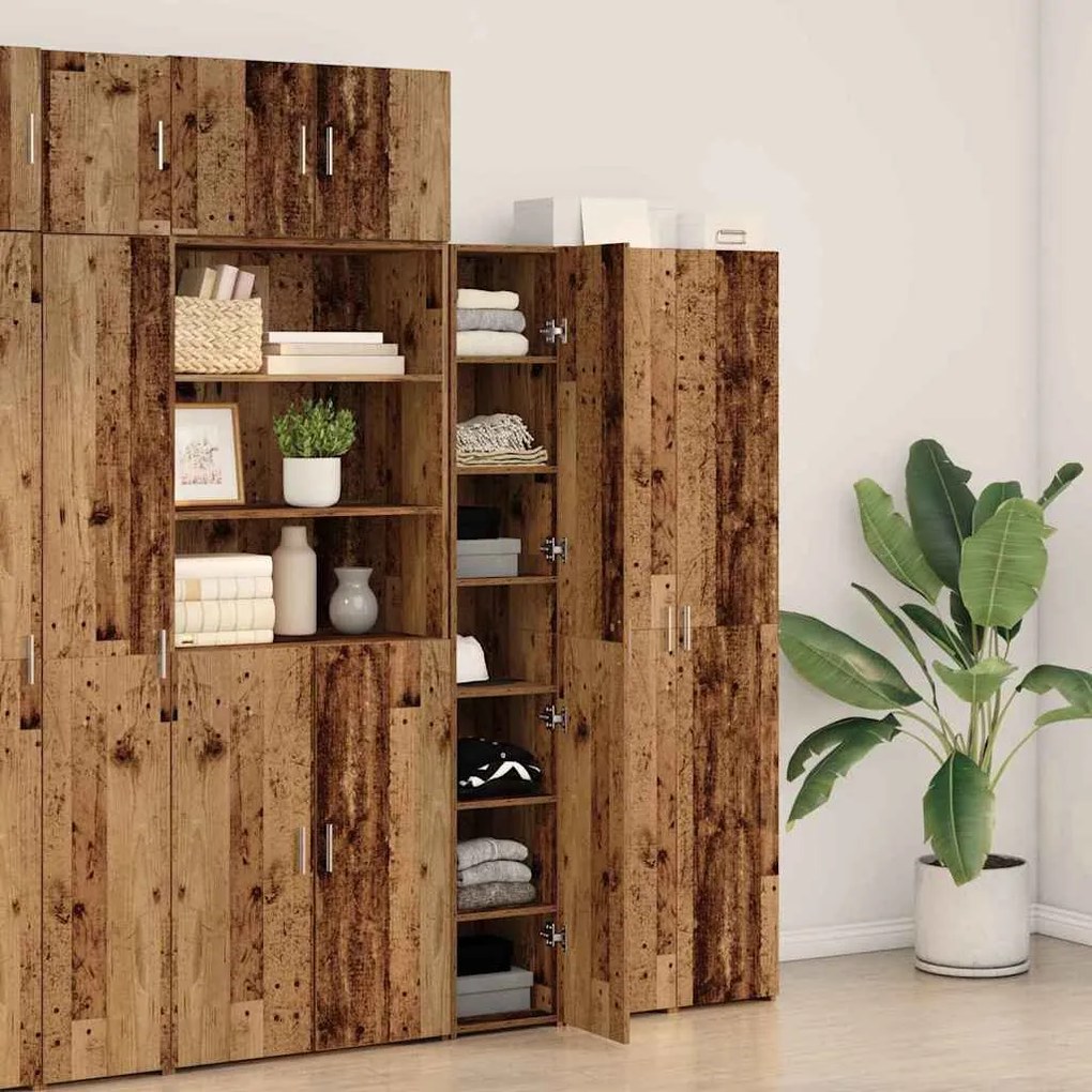 Buffet Madeira Antiga 30x42.5x185 cm Madeira Industrial