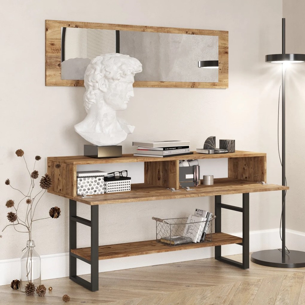 Console ML24 – Atlantic Pine – 139 x 75,7 x 43 cm