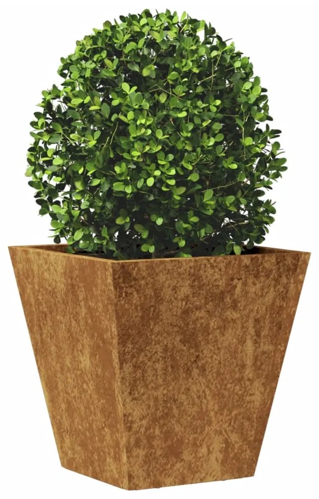 Garden Planter 30x30x30 cm aço resistente às intempéries