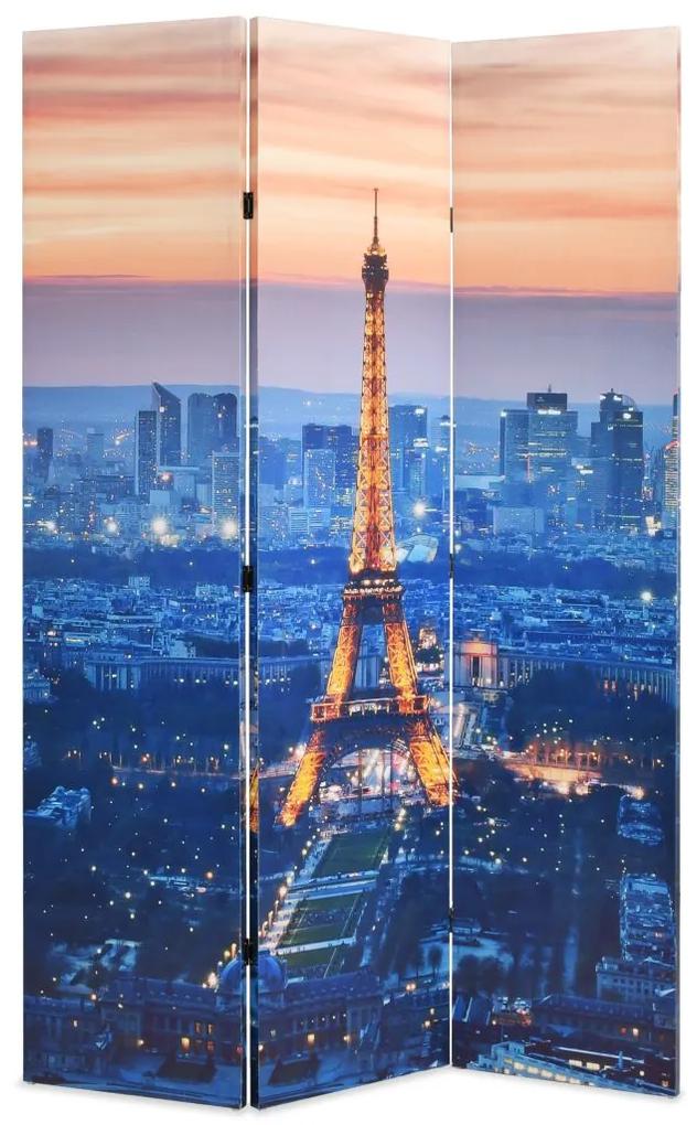 Biombos Dobrável Paris de Noite 120x180 cm