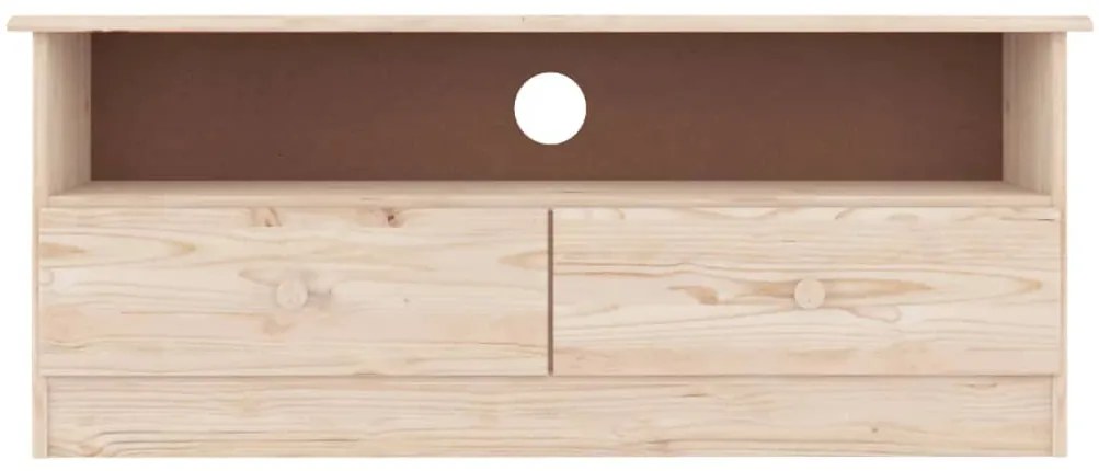 Móvel de TV c/ gavetas ALTA 100x35x41 cm pinho maciço