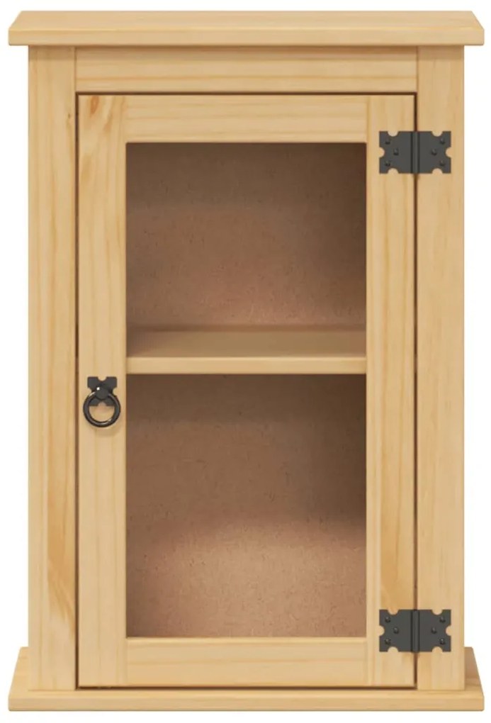 Móvel de WC para parede Corona 45x27x64,5 cm pinho maciço