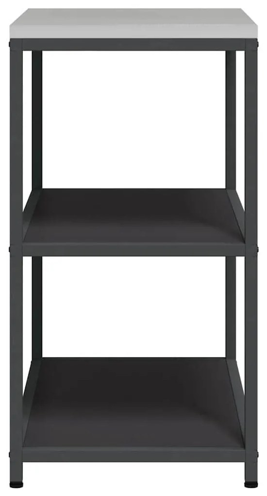 Prateleira de Armazenamento de Cozinha Preto 60 x 50 x 92 cm