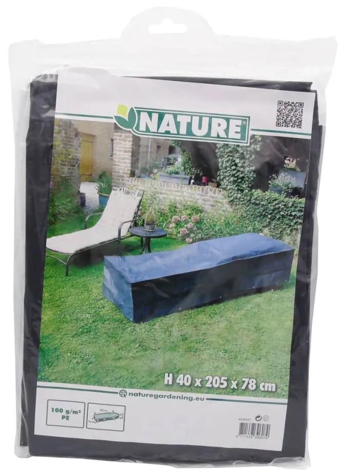 Nature Capa para espreguiçadeiras de jardim 205x78x40 cm