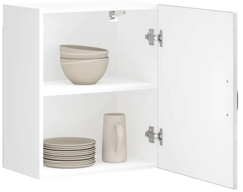 vidaXL Armário de parede da cozinha Lucca madeira cinzento cimento