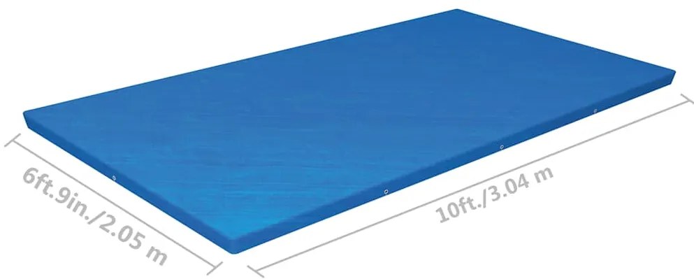 Cobertura de piscina Flowclear 304x205x66 cm