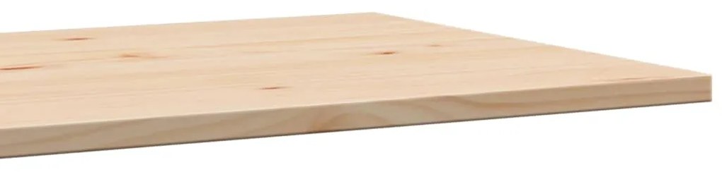 Tampos de mesa retangulares 4 pcs 90x45x1,7 cm pinho maciço