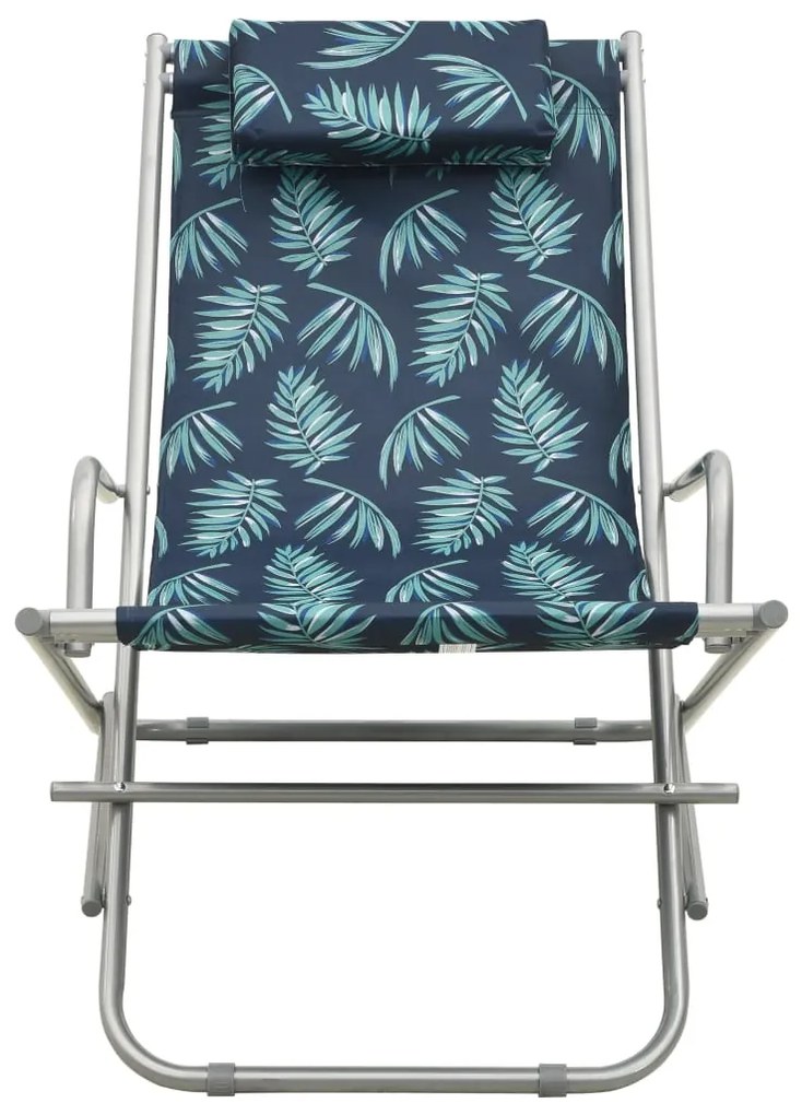 Cadeiras de baloiço 2 pcs aço estampagem de folhas