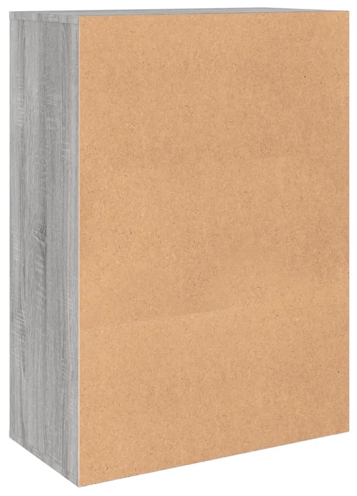 Aparador 60x31x84 cm derivados de madeira cinzento sonoma