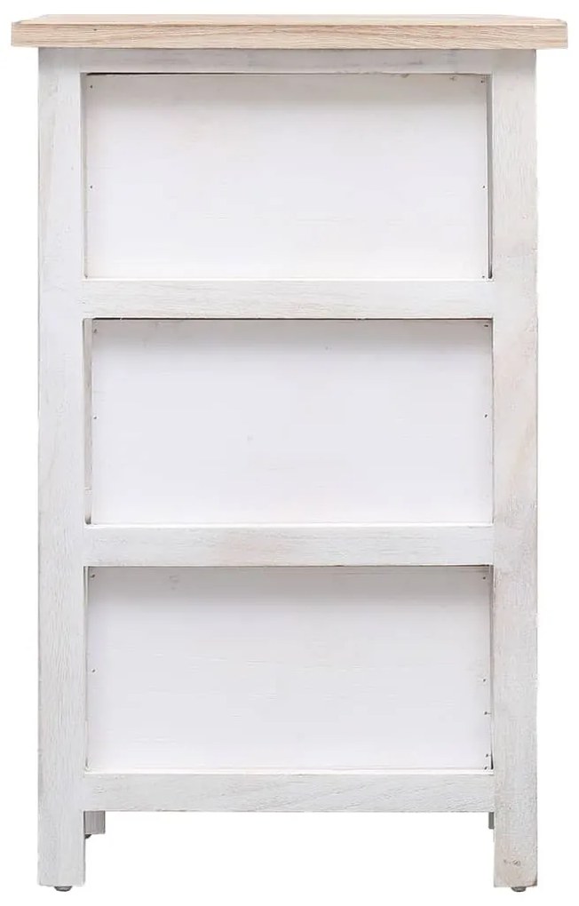 Móvel lateral 35x25x57 cm madeira de paulownia