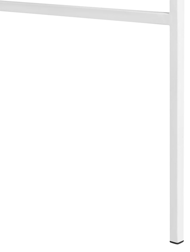 Toalheiro branco 50 x 165 cm ARIBIBI Beliani