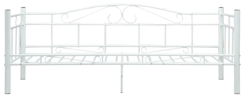 Estrutura sofá-cama 90x200 cm metal branco