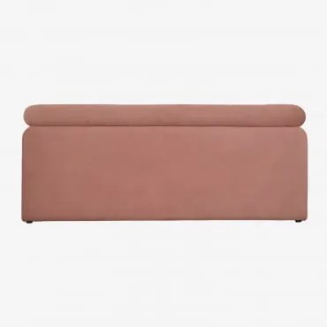 Cabeceira Estofada Cirene 240 Cm Tecido Rosa Quartzo & 160 Cm - Sklum