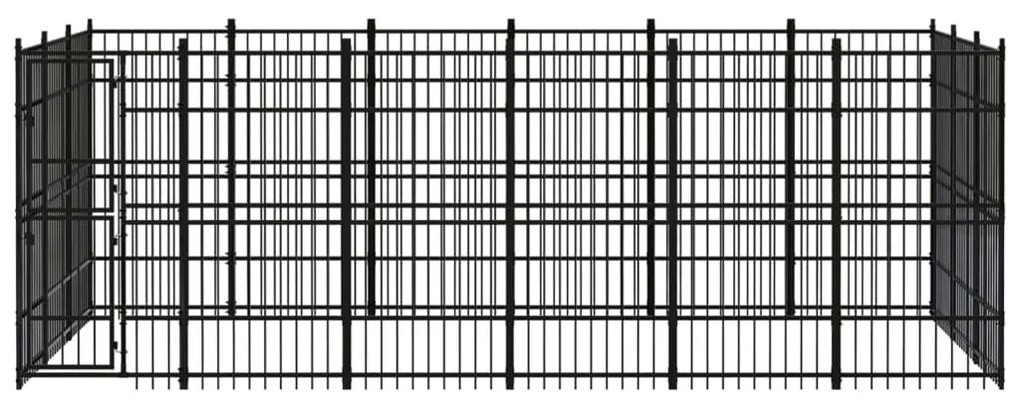 Canil de exterior 16,59 m² aço