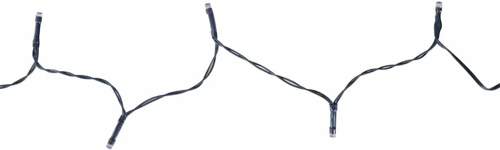 Bolas artificiais de buxo com luzes LED 2 pcs verde 20 cm